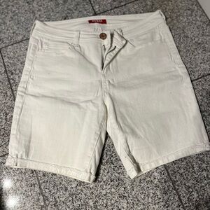 Guess Women's White Bermuda Shorts